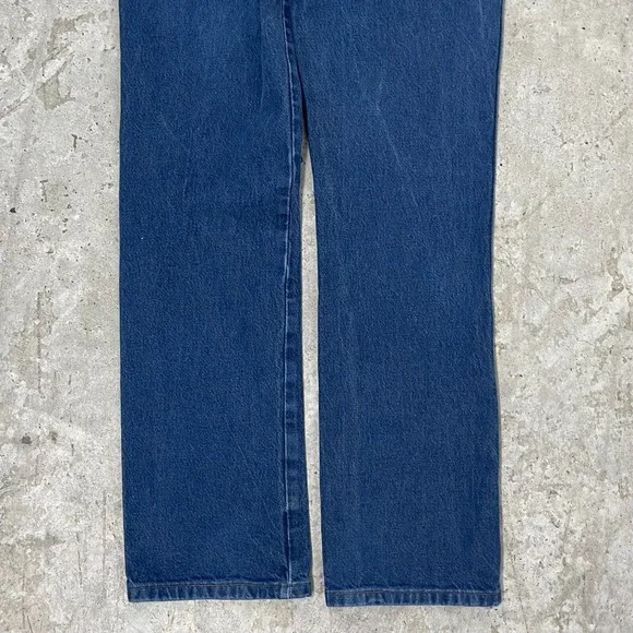 Wrangler Jeans 36x33 Blue Pants 936 Cowboy Western‎ Faded Denim Tag 36x34 B849 - Picture 6 of 14